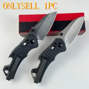 8337 Handle Folding Knife, Anti-Slip Texture, Back Clip, Edc Tactical Pocket Knife, Outdoor Camping, Daily Utility Tool, Gift Idea