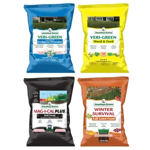 Jonathan Green Annual Lawn Care Program for Acidic Soil, 5M (Covers 5,000 sq ft) Pack of 4