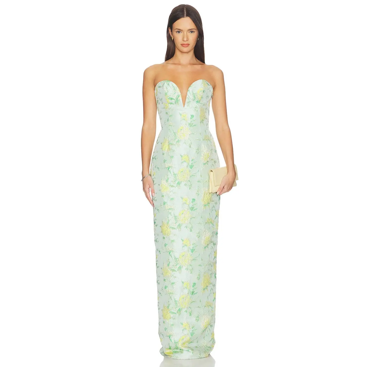 Katie May Ursula Gown in Buttercup Frost