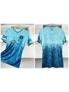 New Miami jerseys for male and female fans, sports and fitness short sleeved T-shirts for fans