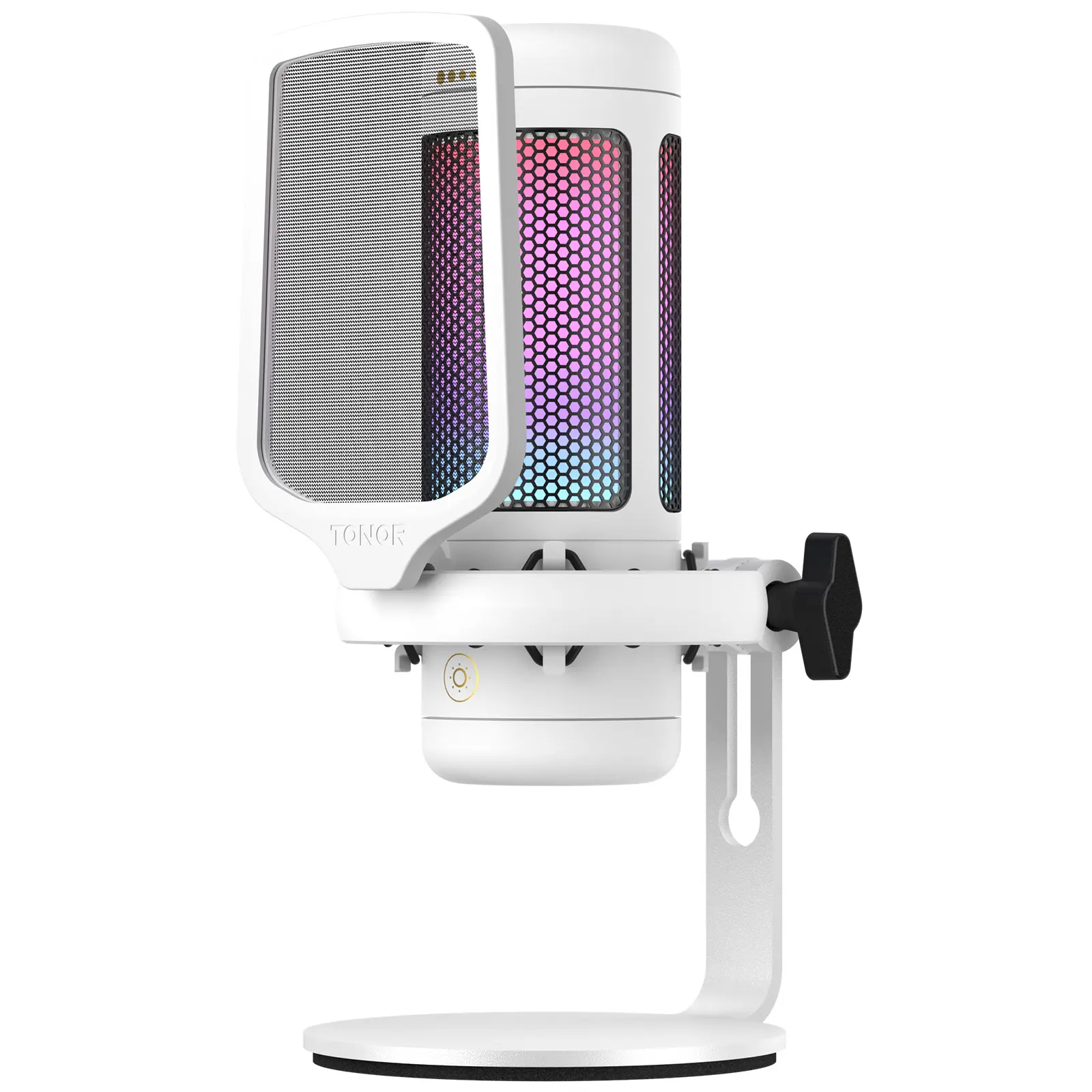 TONOR TC310 USB Type-C Microphone with RGB/Gain Control and Mute Touch for Streaming, Podcasts, Recording, Twitch/YouTube/Discord TONOR TC310 USB Type-C Microphone with RGB/Gain Control and Mute Touch for Streaming, Podcasts, Recording, Twitch/YouTube/Discord