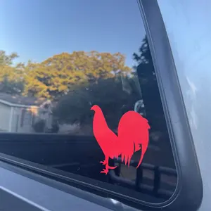 Gallo Fino Vinyl Decal Sticker - High-Quality Exterior Vinyl for Cars Windows Thermoses Laptops and More - Easy Application Resistant to Sun Rain - Available in All Rainbow Colors
