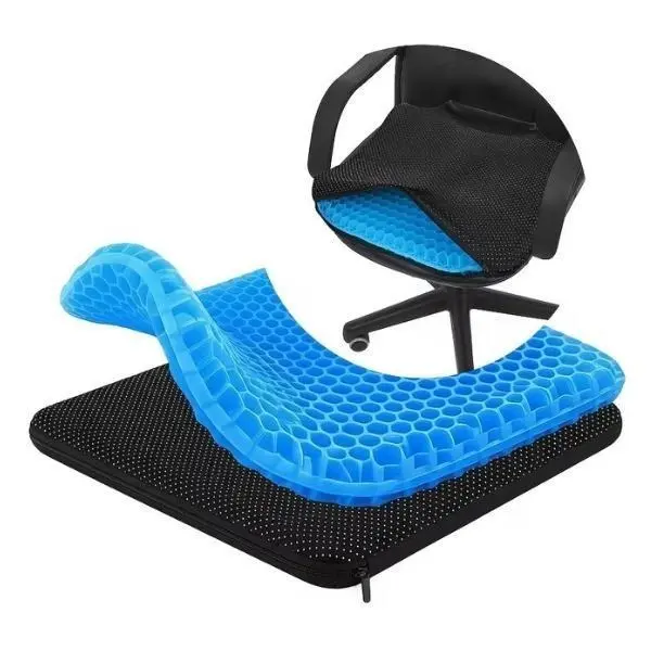 Gel Seat Cushion,Honeycomb Gel Seat Cushion,Cooling Seat Cushion,Thick Gel Cushion,Orthopedic Seat Cushion,Pressure Relief Cushion,Sciatica Seat Cushion,Back Pain Relief Cushion