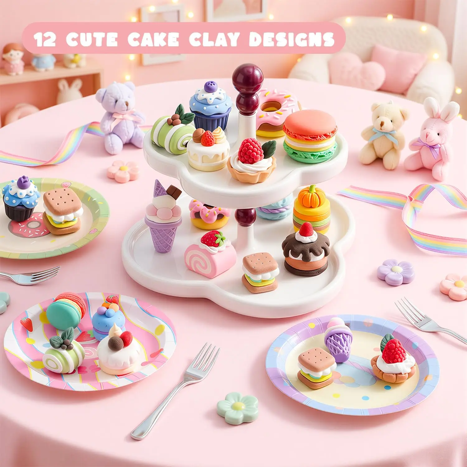 土日限定☆ARSOA CLAY PACK 3本セット Extra Clay Pack - Clay Date™ essentials for endless creative creations