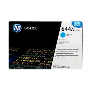 Original HP 644A Standard Yield Cyan Toner Cartridge, Q6461A