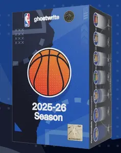 1 (ONE) - 2025-26 Ghostwrite NBA Game Face Basketball Hobby Box