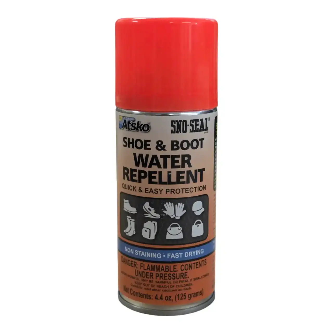 Atsko Sno-Seal Shoe and Boot Water Repellant | Fast Drying (4.4 oz)