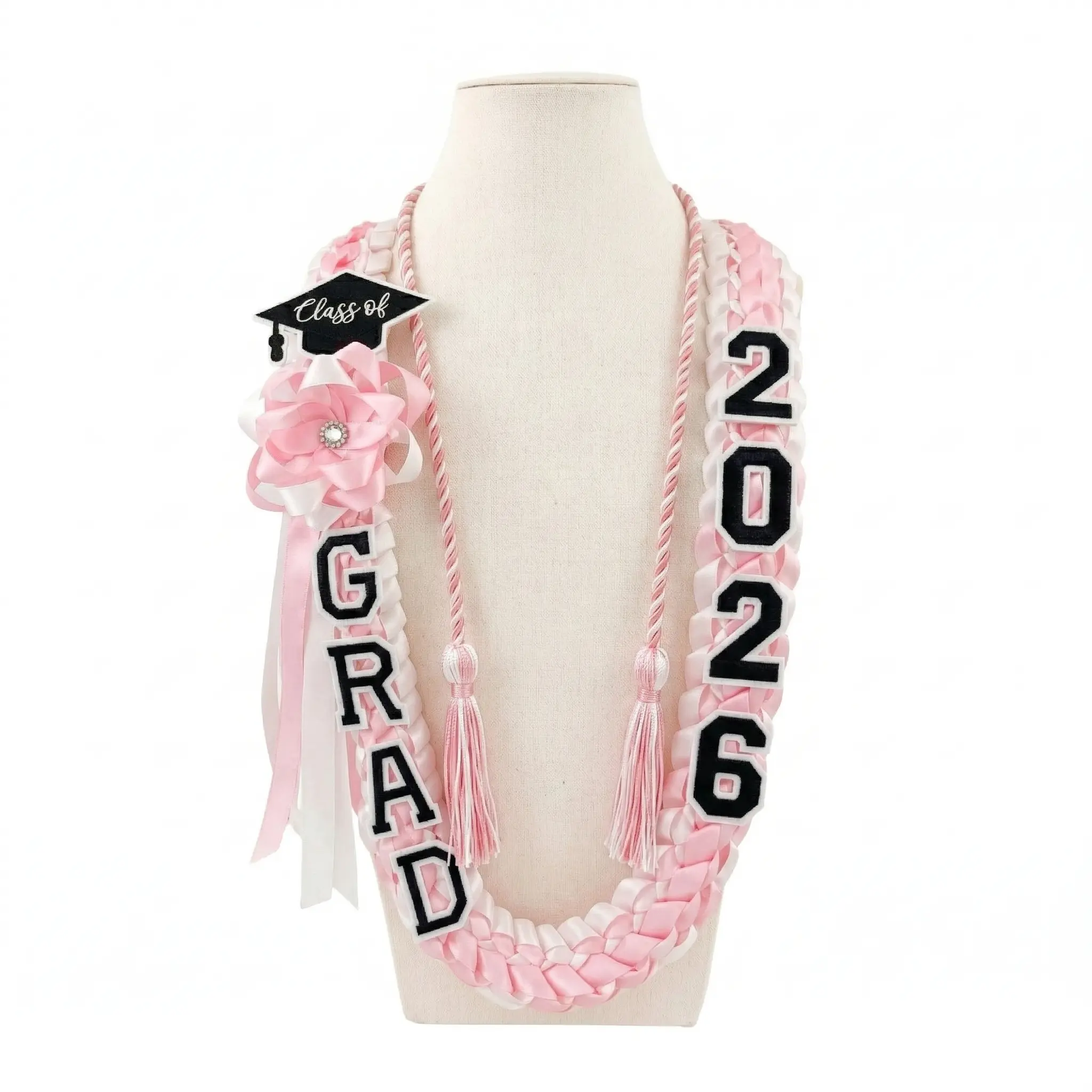 Pink White + Honor Cord