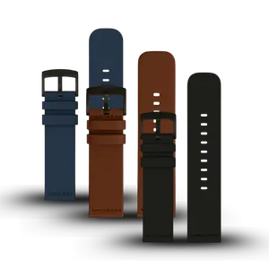 Combo Leather Bands 22mm (Alpha, Commander, Echo, Bravo S2 & XL2, Raptor)