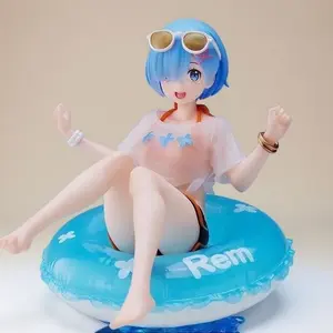 Swim Ring Rem Figure, Anime Model Statue, Secondary Dimension Collectible, Anime Figurine, Decorative Display Piece, Hobby Gift