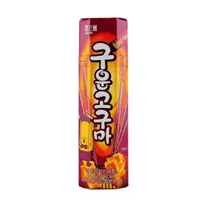 HAITAI Korean Roasted Sweet Potato Snack Sticks 27g - Crispy Sweet Potato Flavor Biscuits for Tea Time & On-the-Go Snacking