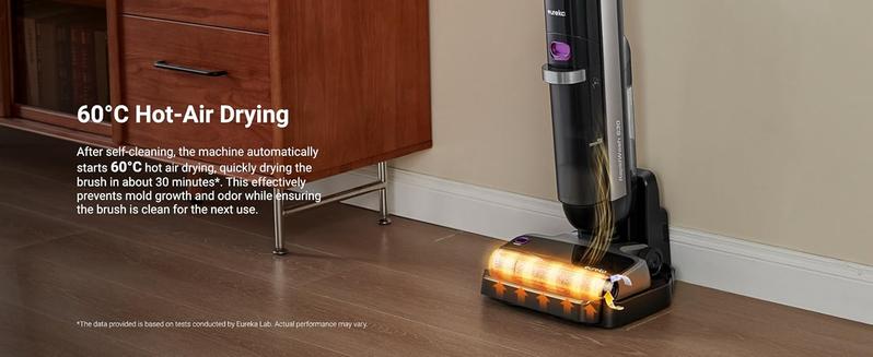 Eureka RapidWash 630 Cordless Wet Dry Cleaner 170° Reclinable Hot Air Drying Self Cleaning Vacuum Mop Combo for Hard Floors Pet Hair Sticky Messes Jumpstart Sale Eureka RapidWash 630 Cordless Wet Dry Cleaner 170° Reclinable Hot Air Drying Self Cleaning Vacuum Mop Combo for Hard Floors Pet Hair Sticky Messes Jumpstart Sale