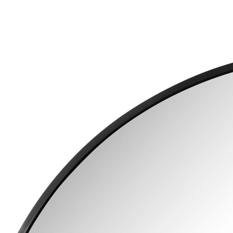 Milly 24 in. W x 36 in. H Medium Oval Metal Framed Wall Mirror