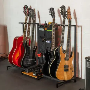 The Headliner 10-Slot Guitar Rack | Black