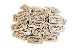 Ticket to Pound Town- Solid Wood