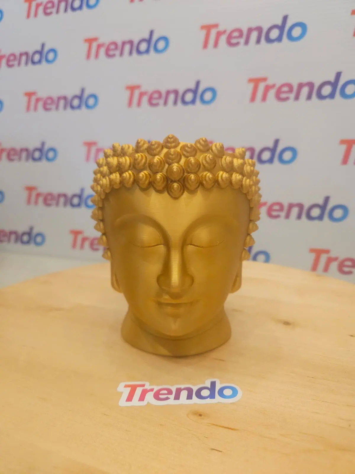 Golden Zen Buddha Planter – 6x6x6