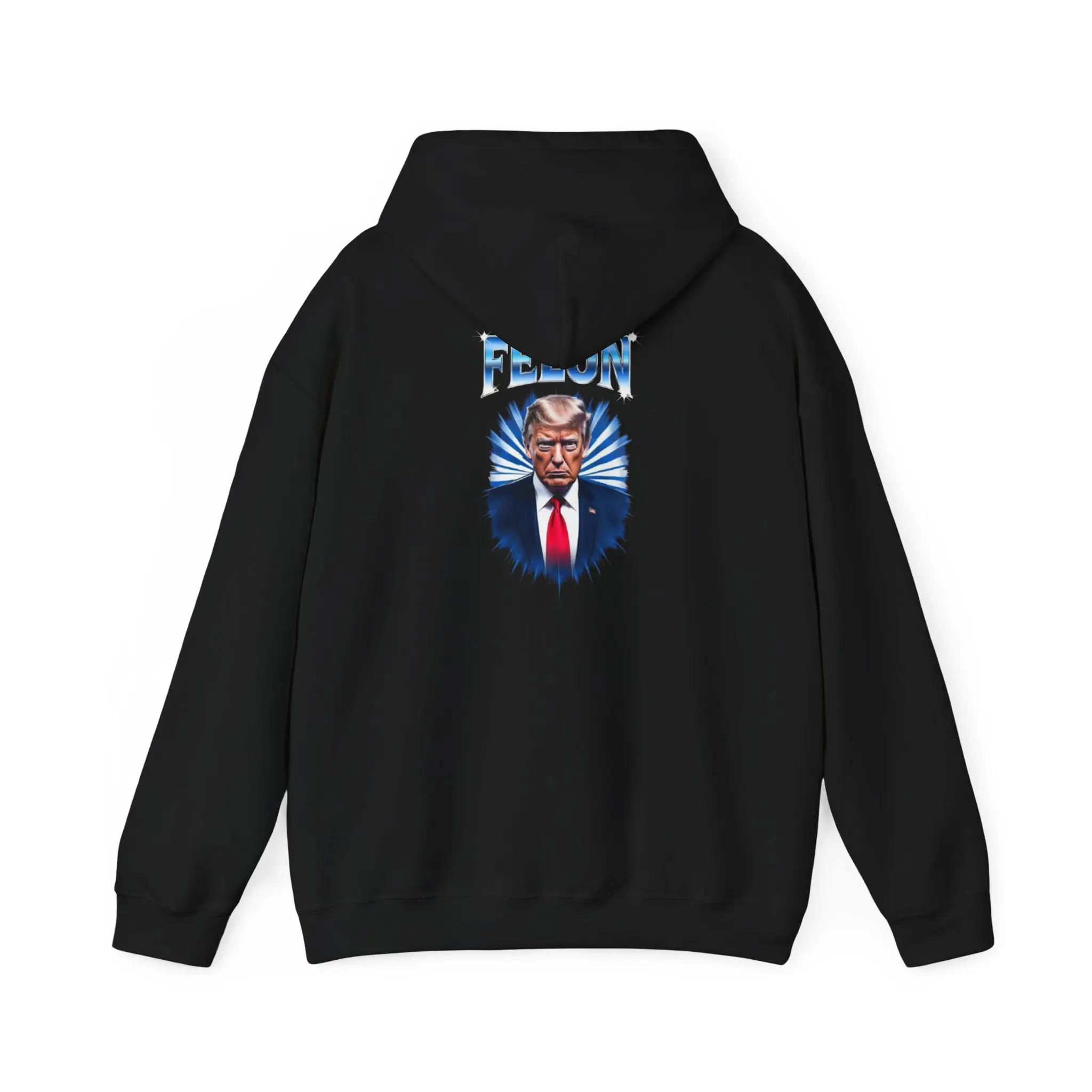 Trump Felon Hoodie, Political Sweatshirt, Controversial Apparel, Unisex Pullover, Statement Jumper