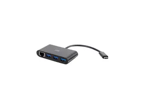 C2g Usb C Hub With Ethernet - 3-Port Usb Hub C2g Usb C Hub With Ethernet - 3-Port Usb Hub