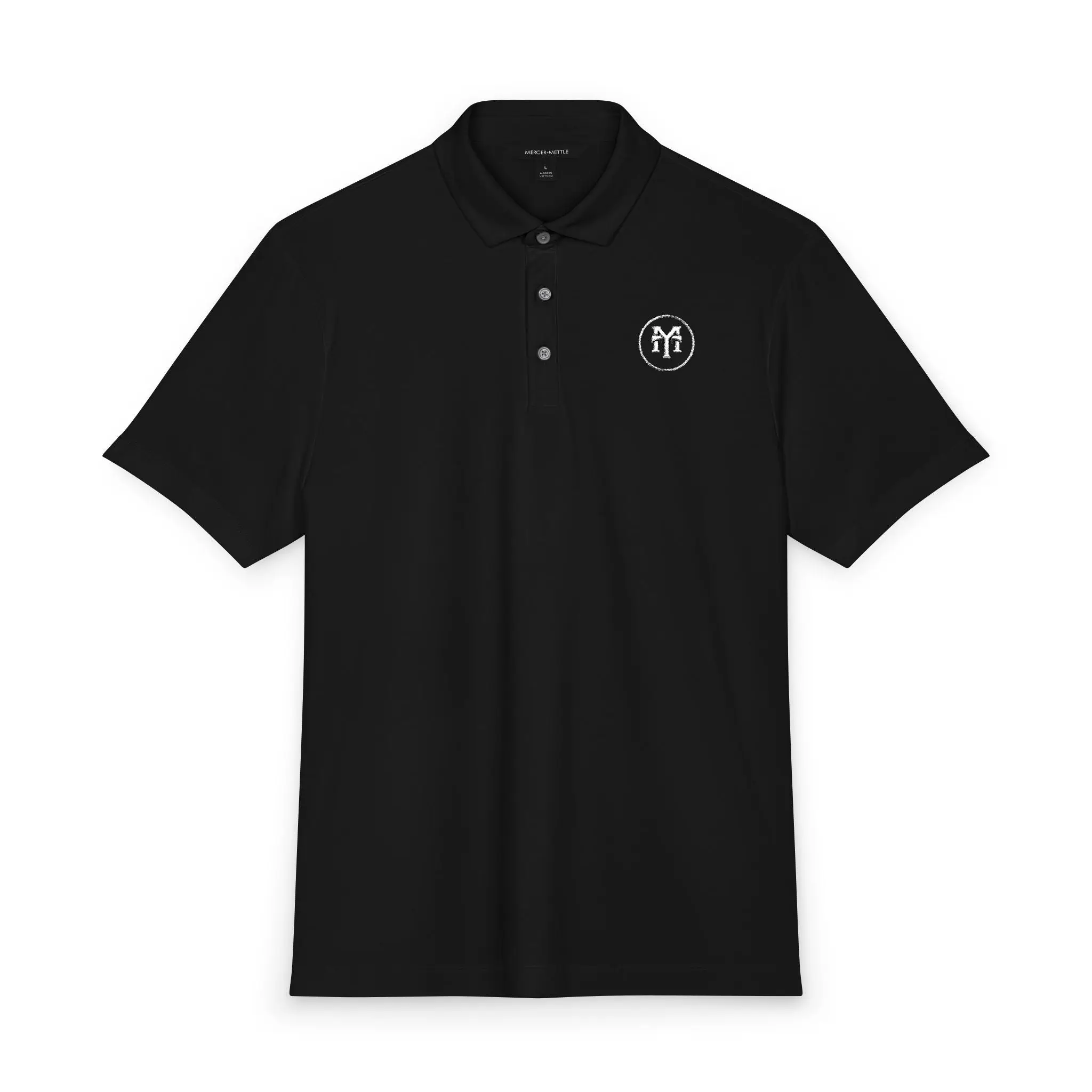 Casual Polo Monogram White Logo V2