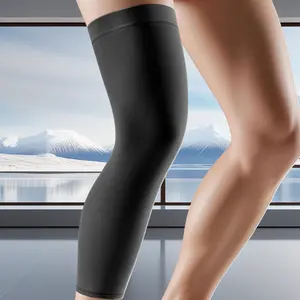 Copper Infused Leg Compression Sleeve for Men & Women |   360 °   Full Support Knee Brace for Meniscus Tear, ACL, MCL, Arthritis & Joint Pain Relief, Calf & Thigh Stabilizer for Running