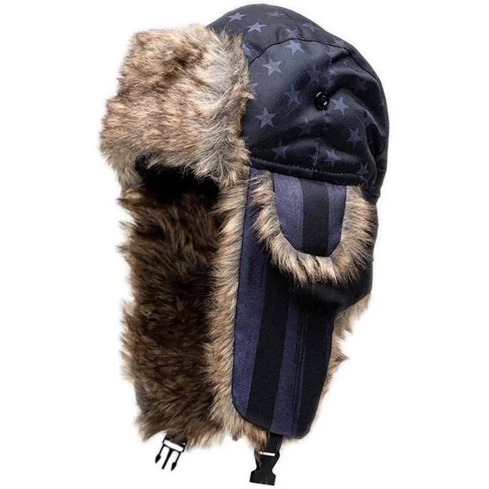 Blackout American Flag