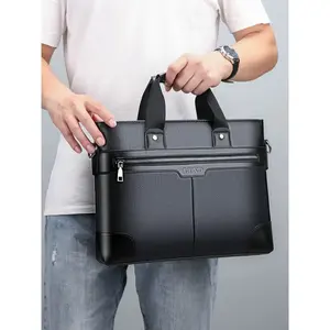 New Waterproof Shoulder Bag Crossbody Bag, Business Handbag Briefcase Men's Laptop Bag, Stylish & Durable Design