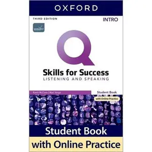 Q3e Intro Listening and Speaking Student Book and IQ Online Pack [With eBook] -- Oxford University Press, Mixed Media Product
