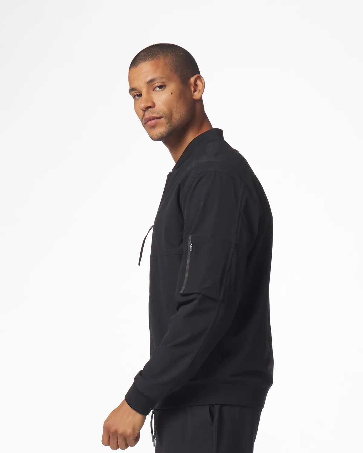 Carson Bomber Jacket Black, XL