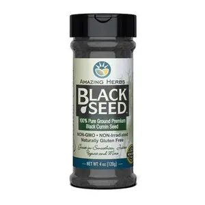 AMAZING HERBS Black Seed Ground Herb 4 OZ
