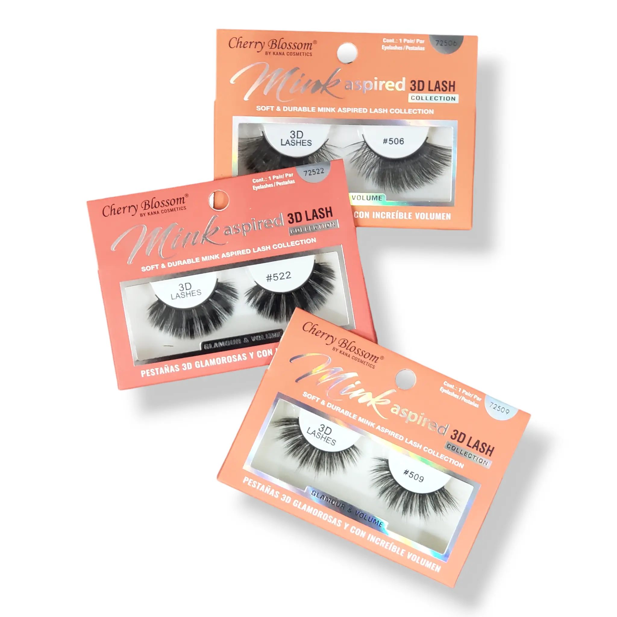 Cherry Blossom Mink-Aspired 3D Lash