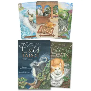 Mystical Cats Tarot Deck and Guidebook — Feline Wisdom for Modern Readers