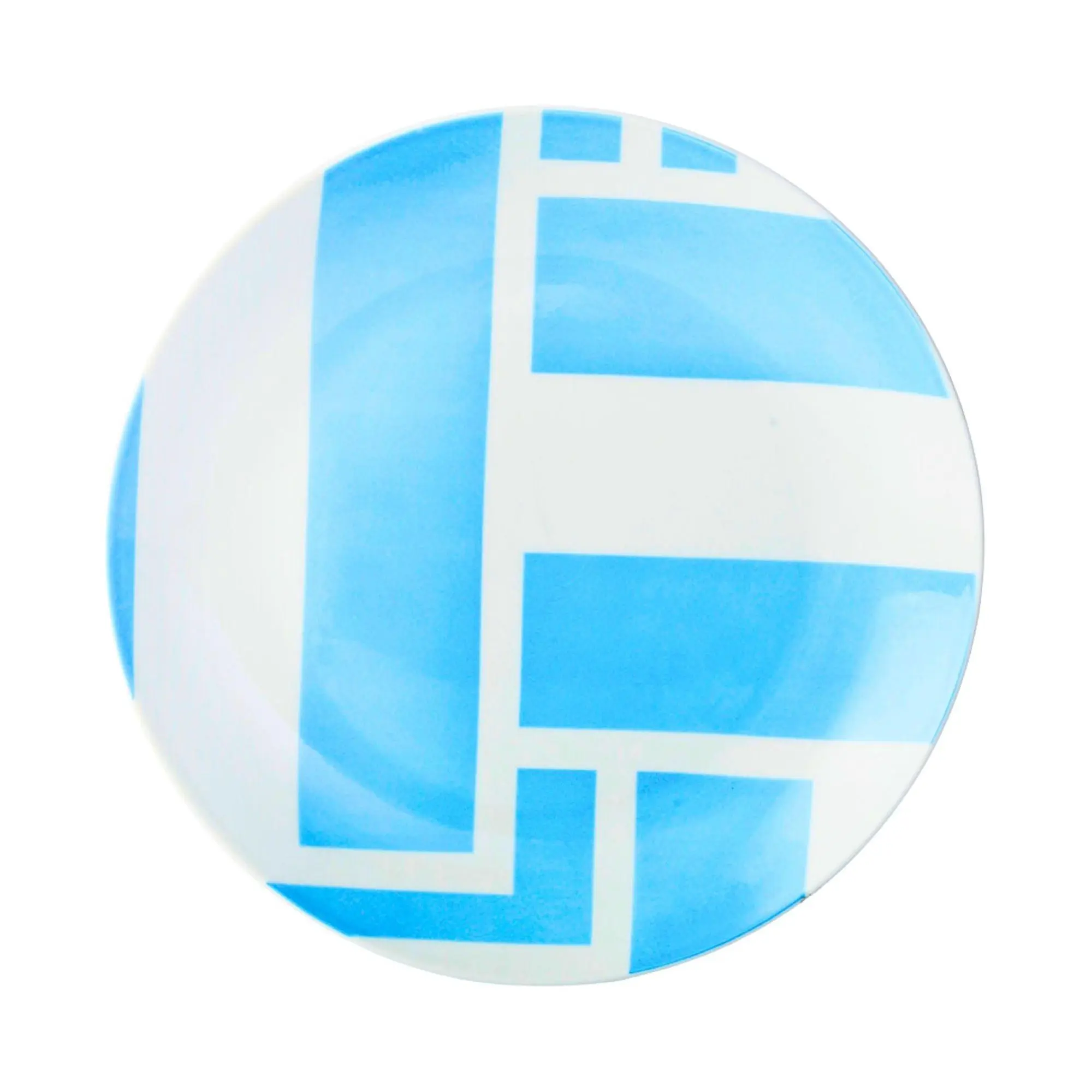 Godinger Jill Zarin Light Blue Montauk Salad Plate