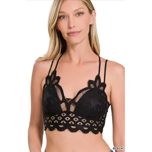 CROCHET LACE BRALETTE