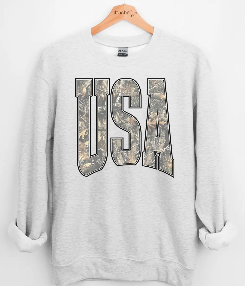 Camo USA Graphic Top Camo USA Graphic Top