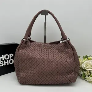Pre-owned BOTTEGA VENETA As Shown Shoulder Bags Intrecciato Parachute Bag RS2831348