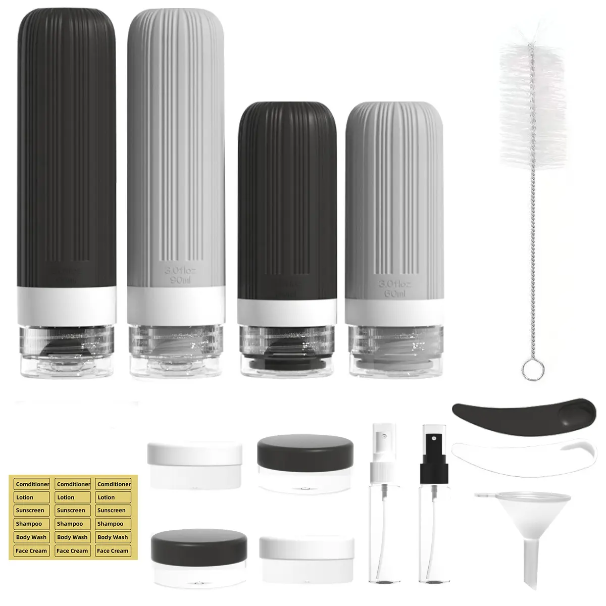 10 sets; environmentally friendly silicone