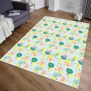 Flamingo , Rug, Area Rug,Non Slip Floor Carpet,Teen'S Carpet ,Room Decor Halloween Gift For Family, Cute Gift Non-Slip Floor Carpet, Decoration Mat for home Living Room Bedroom, Room Decor, Home Decor