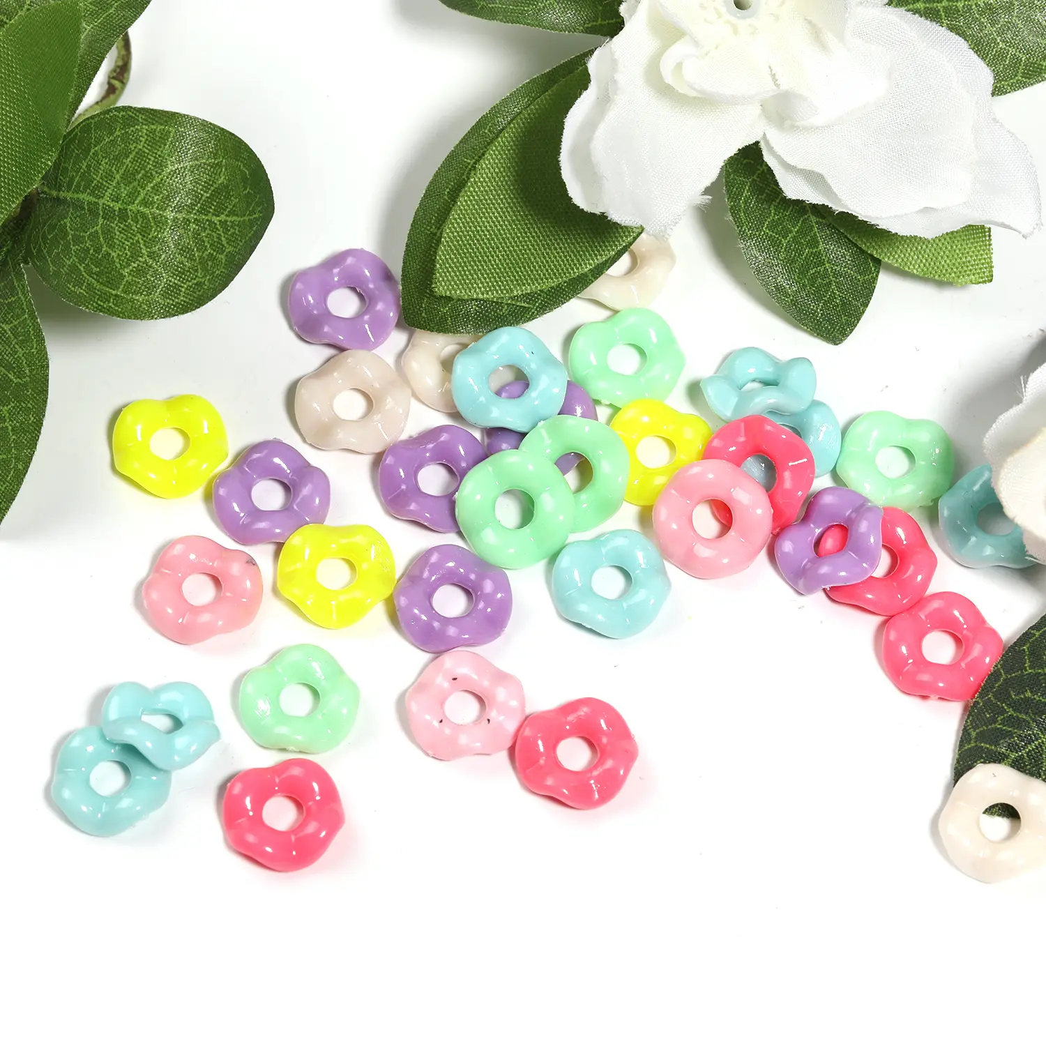 【B118】 Acrylic Wreath with Handmade Beading Material for Fresh and Sweet Jewelry Accessories and Toy Jewelry Beads 【B118】 Acrylic Wreath with Handmade Beading Material for Fresh and Sweet Jewelry Accessories and Toy Jewelry Beads