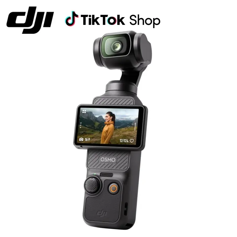 DJI Osmo Pocket 3 Standard - Compact and Lightweight Camera for High-Quality Video and Photography