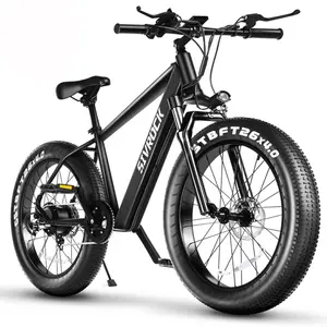 Professional Electric Bike for Adults 25+ MPH 75 Miles 26 X4.0 Inches Fat Tire 1000W Motor 48V 15Ah UL&GCC Certified for Trail Riding and Commute Lightweight Folding Ebike