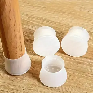 Furniture Chair Legs Protectors, Silicone Chair Leg Caps, Chair Foot Covers, Silent Wear-resistant Stools, Non-slip Wooden Floor Protectors
