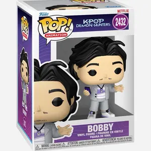 Funko K-Pop Demon Hunter Bobby Collectible Figure, Item #2432