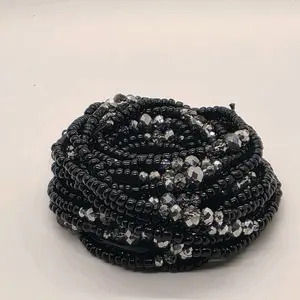 Black Ice waistbeads