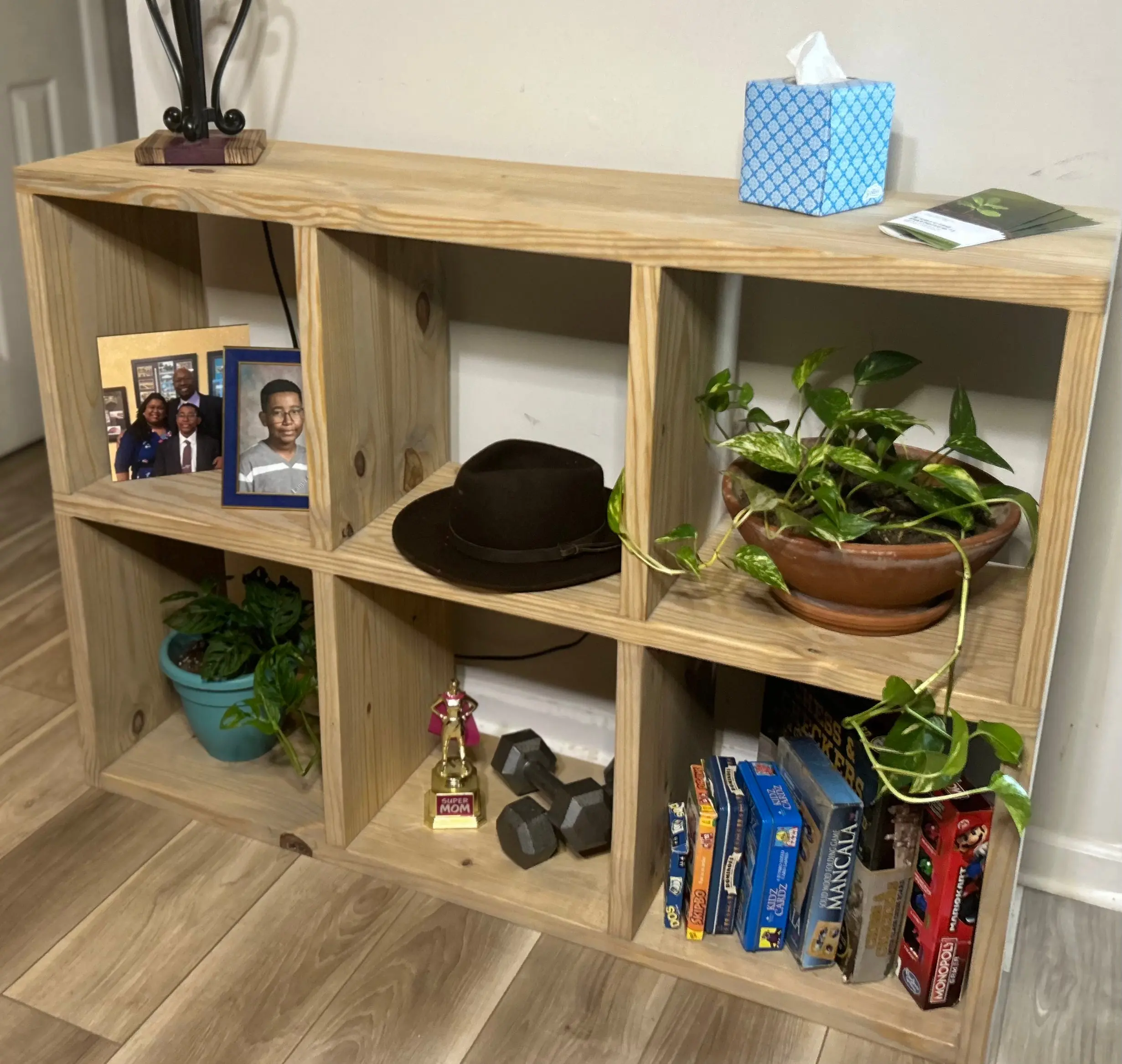 The Bell Storage Cubbies and Bench