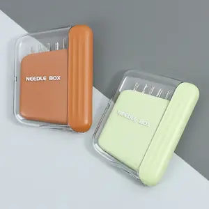 New Fashion Magnetic Sewing Box Set, Includes 10 Needles Home High-End Repair Tool Kit, Thread Cone Storage Box Organizer