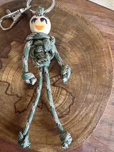 Paracord People Keychain - Fashion Costume Jewelry Accessory for Daily Use