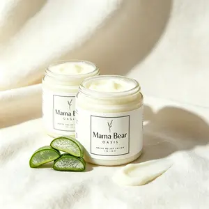 Mama Bear Oasis Nerve Lotion 4 oz / 120 mL - Moisturizing Magnesium Chloride Formula with Pure Natural Ingredients, Fragrance-Free Body Lotion for Foot & Leg Neuropathy Relief & All-Day Comfort Support