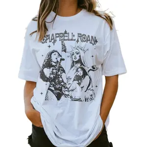 Vintage Chappell Roan Graphic Fanart Comfort Colors Men Prints Underwear Lady Streetwear Summer Fabric Casual basic gift for her womenswear Cotton Top