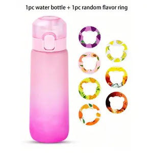 Creative Flavor Water Bottle for Outdoor Sports, Includes Random Bear-Shaped Capsule, Perfect Gift for Fitness Enthusiasts