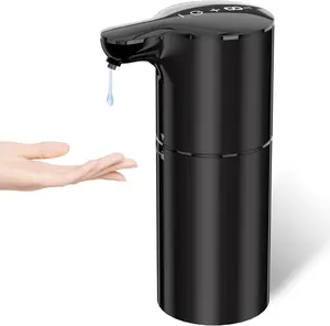 Automatic Liquid Soap Dispenser, Dish Soap Dispenser 8 Volume Control Adjustable, 15.37 Oz/450Ml Touchless Sanitizer Dispenser, Motion Sensor Soap Pump for Kitchen Bathroom, USB C Rechargeable